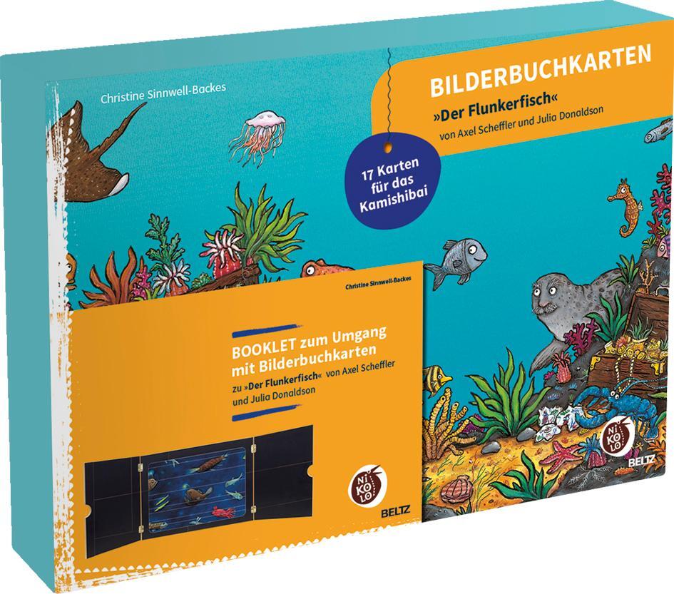 Cover: 4019172600181 | Bilderbuchkarten »Flunkerfisch« von Axel Scheffler und Julia Donaldson