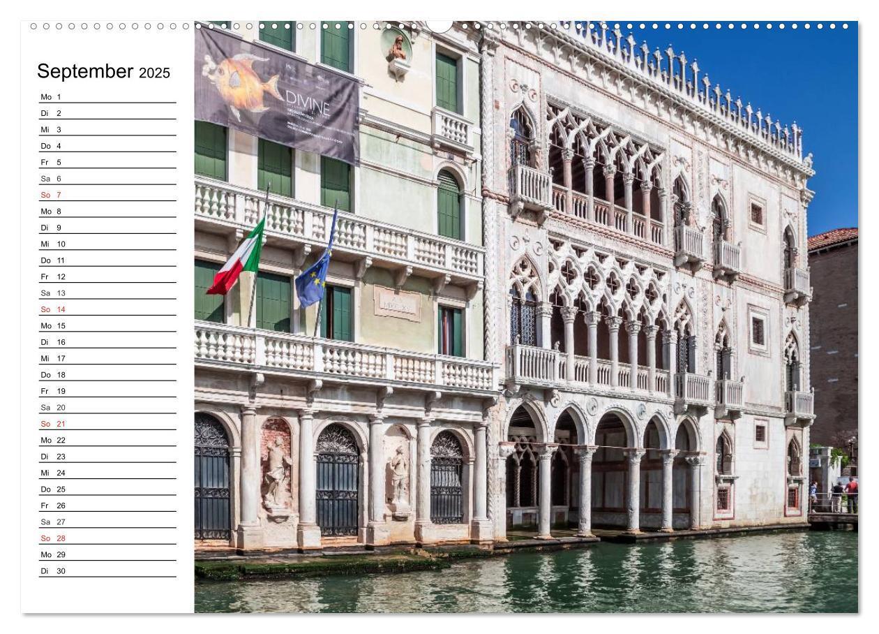 Bild: 9783435508471 | VENEDIG Eine Tour auf dem Canal Grande (Wandkalender 2025 DIN A2...