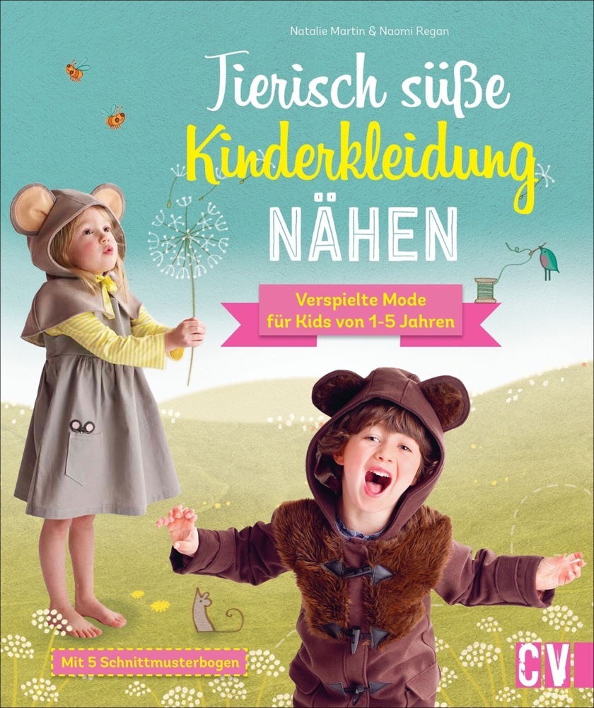 Cover: 9783841066619 | Tierisch süße Kinderkleidung nähen | Katrin Korch | Taschenbuch | 2021