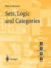 Cover: 9781852330569 | Sets, Logic and Categories | Peter J. Cameron | Taschenbuch | X | 1999