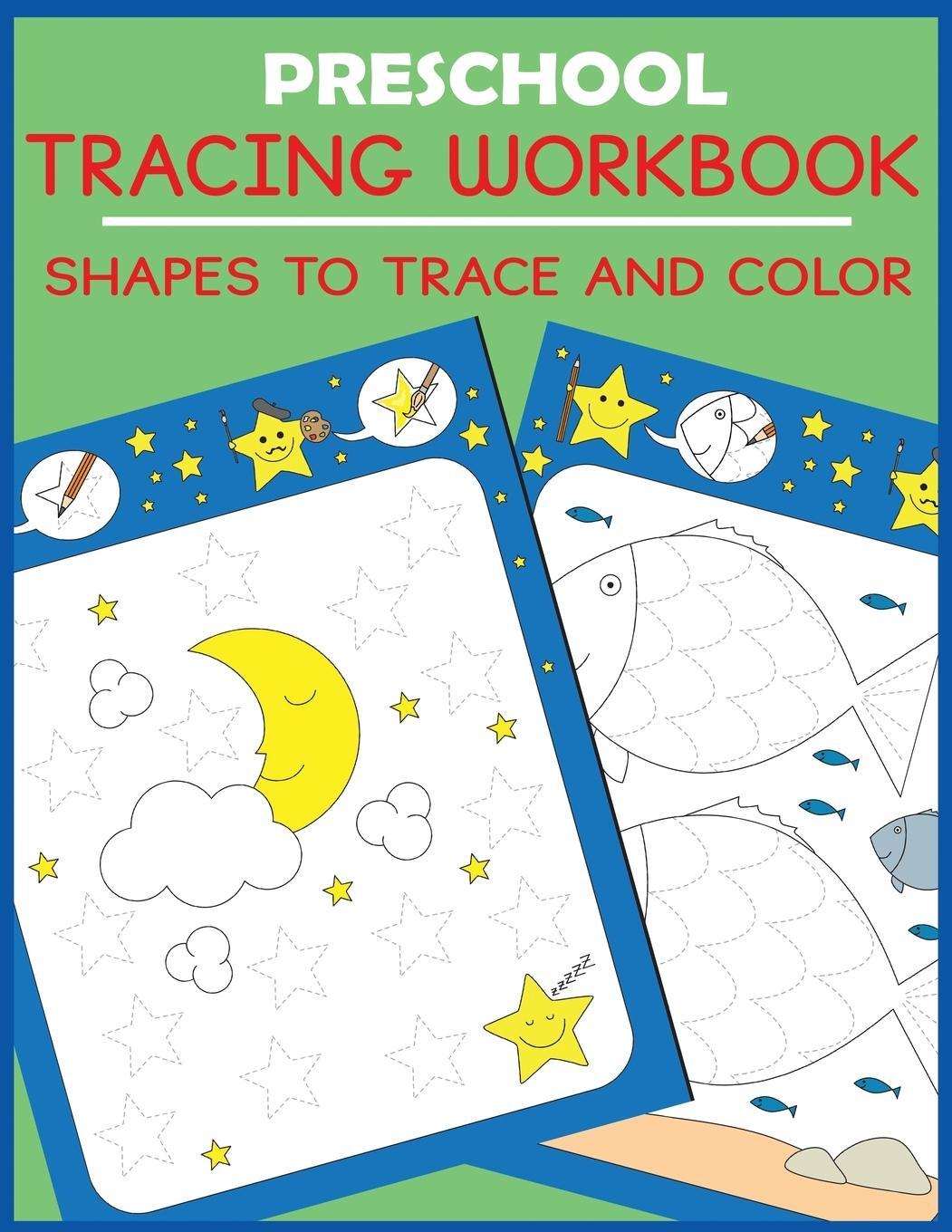 Cover: 9781947243941 | Preschool Tracing Workbook | Shapes to Trace and Color | Press | Buch