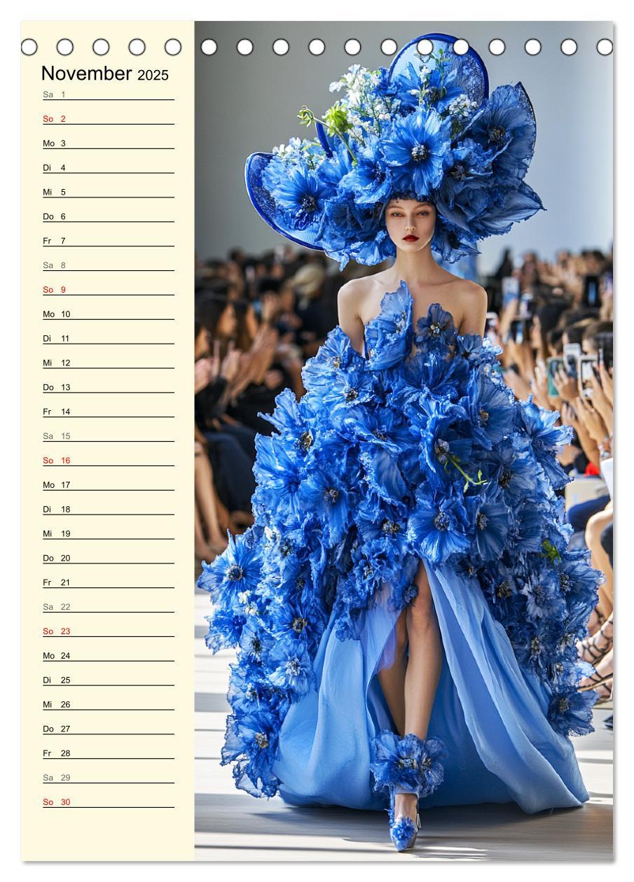 Bild: 9783457226568 | Blütenzauber. High Fashion auf dem Catwalk (Tischkalender 2025 DIN...