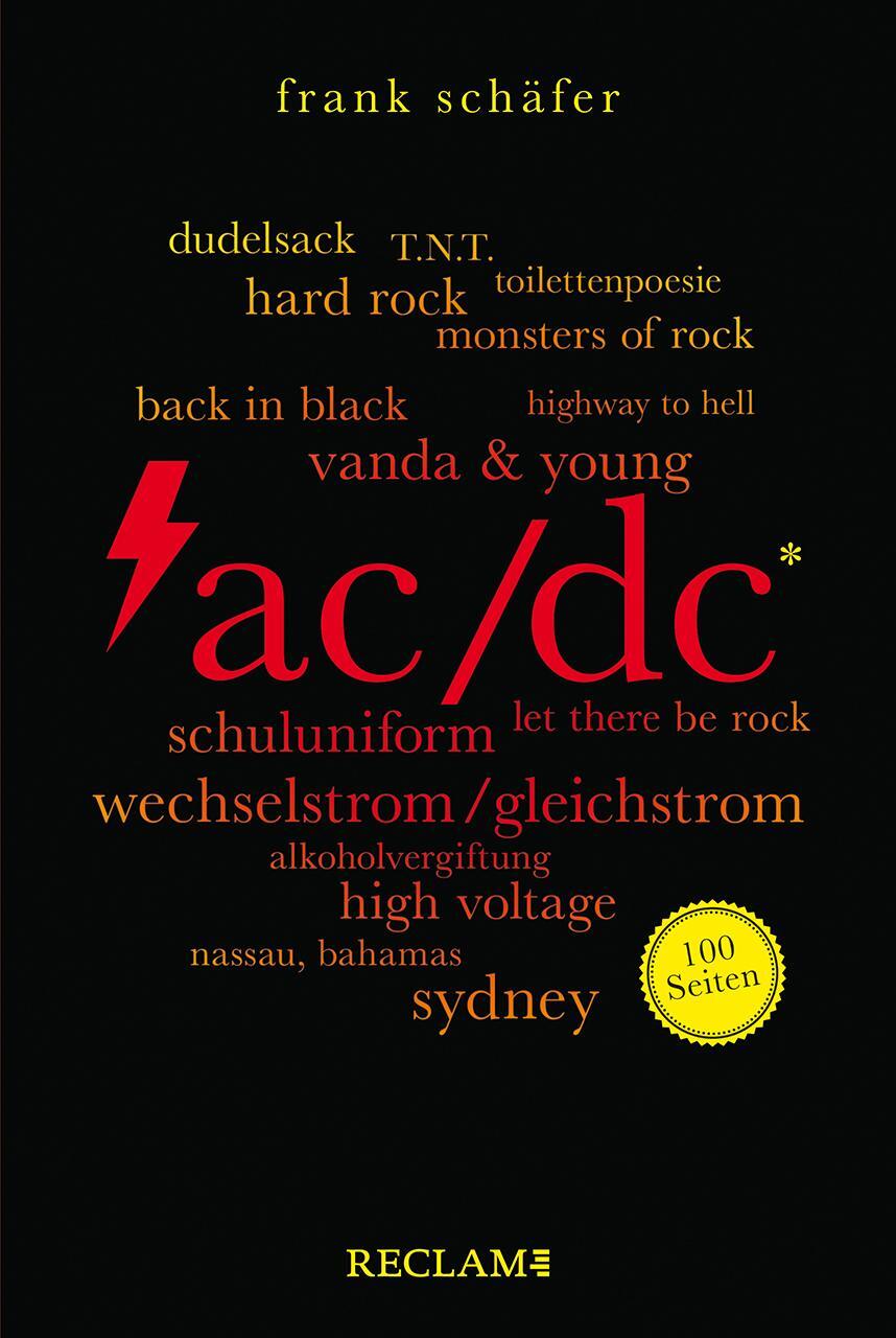 Cover: 9783150207109 | AC/DC. 100 Seiten | Frank Schäfer | Taschenbuch | Reclam 100 Seiten