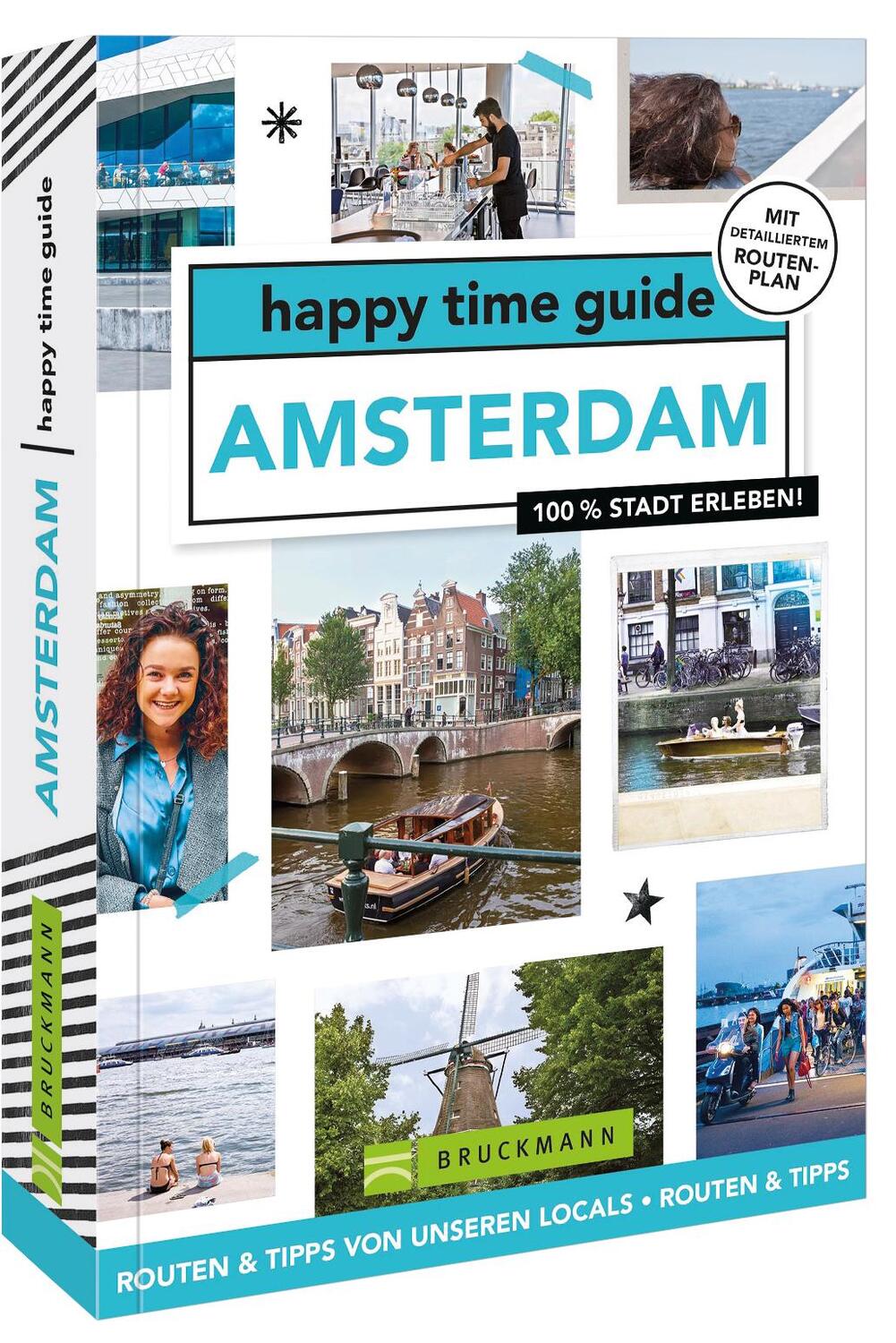 Cover: 9783734320217 | happy time guide Amsterdam | 100 % Stadt erleben | Kirsten Duijn