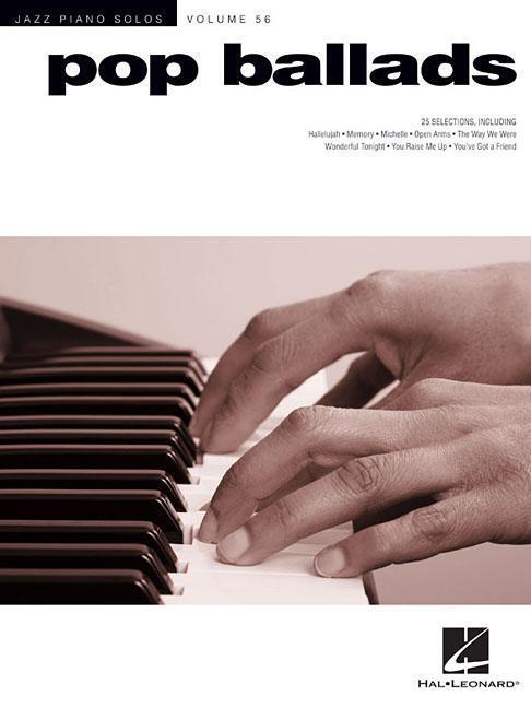 Cover: 9781540025777 | Pop Ballads: Jazz Piano Solos Series Volume 56 | Hal Leonard Corp