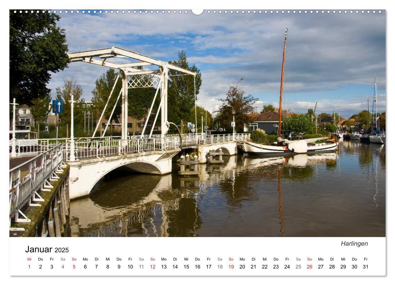 Bild: 9783435503667 | Friesland - Fryslan (Wandkalender 2025 DIN A2 quer), CALVENDO...