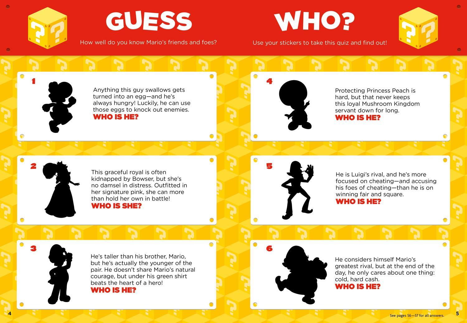 Bild: 9780008639921 | Super Mario Official Sticker Book | Nintendo | Taschenbuch | 2023