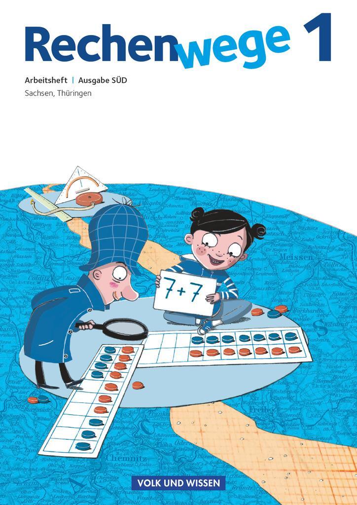 Cover: 9783060829576 | Rechenwege Süd 1. Schuljahr. Arbeitsheft | Christine Münzel | Buch