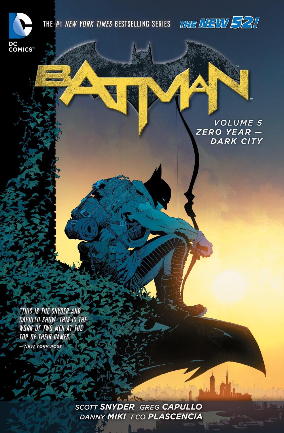 Cover: 9781401253356 | Batman Vol. 5: Zero Year - Dark City (The New 52) | Scott Snyder