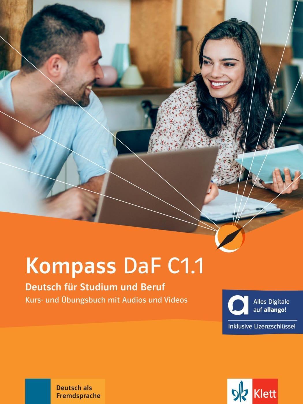 Cover: 9783126700160 | Kompass DaF C1.1 - Hybride Ausgabe allango | Bundle | 1 Taschenbuch