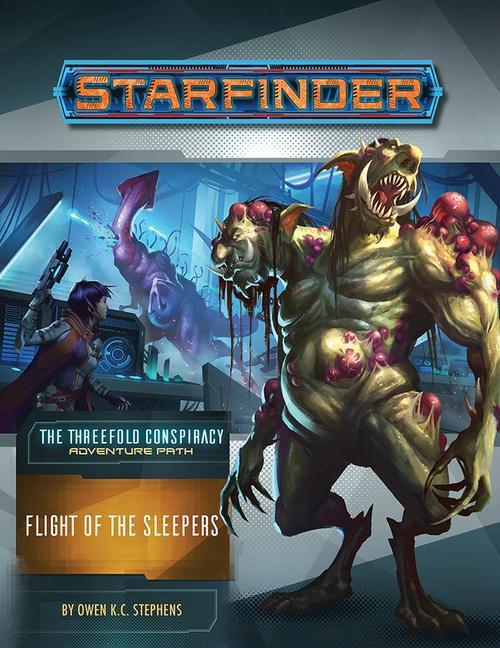 Cover: 9781640782136 | Starfinder Adventure Path: Flight of the Sleepers (the Threefold...