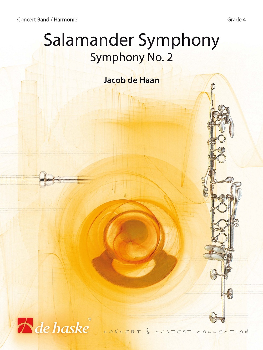 Cover: 9790035237274 | Salamander Symphony | Symphony No. 2 | Jacob de Haan | Partitur | 2019