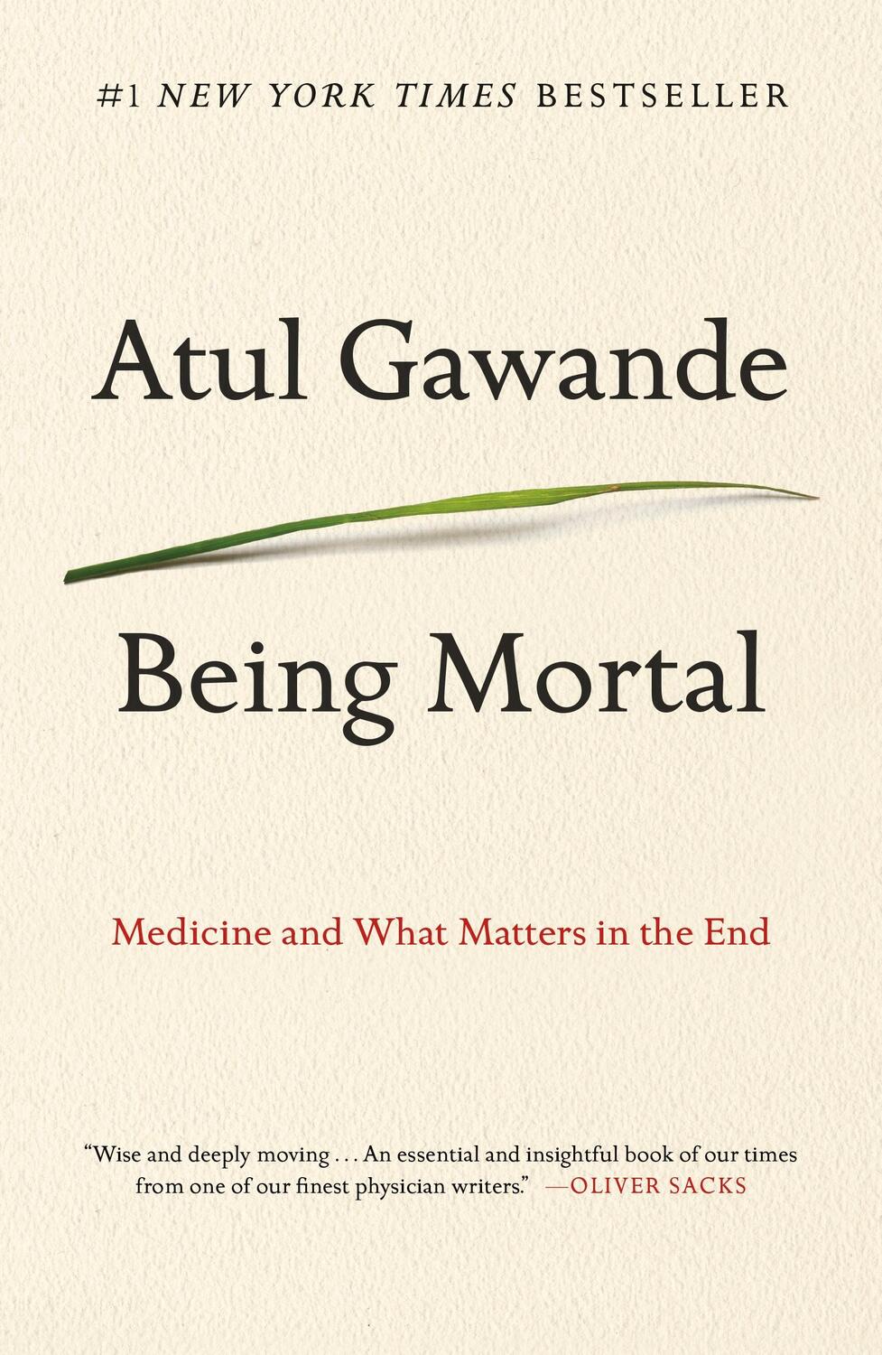 Cover: 9781250076229 | Being Mortal | Medicine and What Matters in the End | Atul Gawande