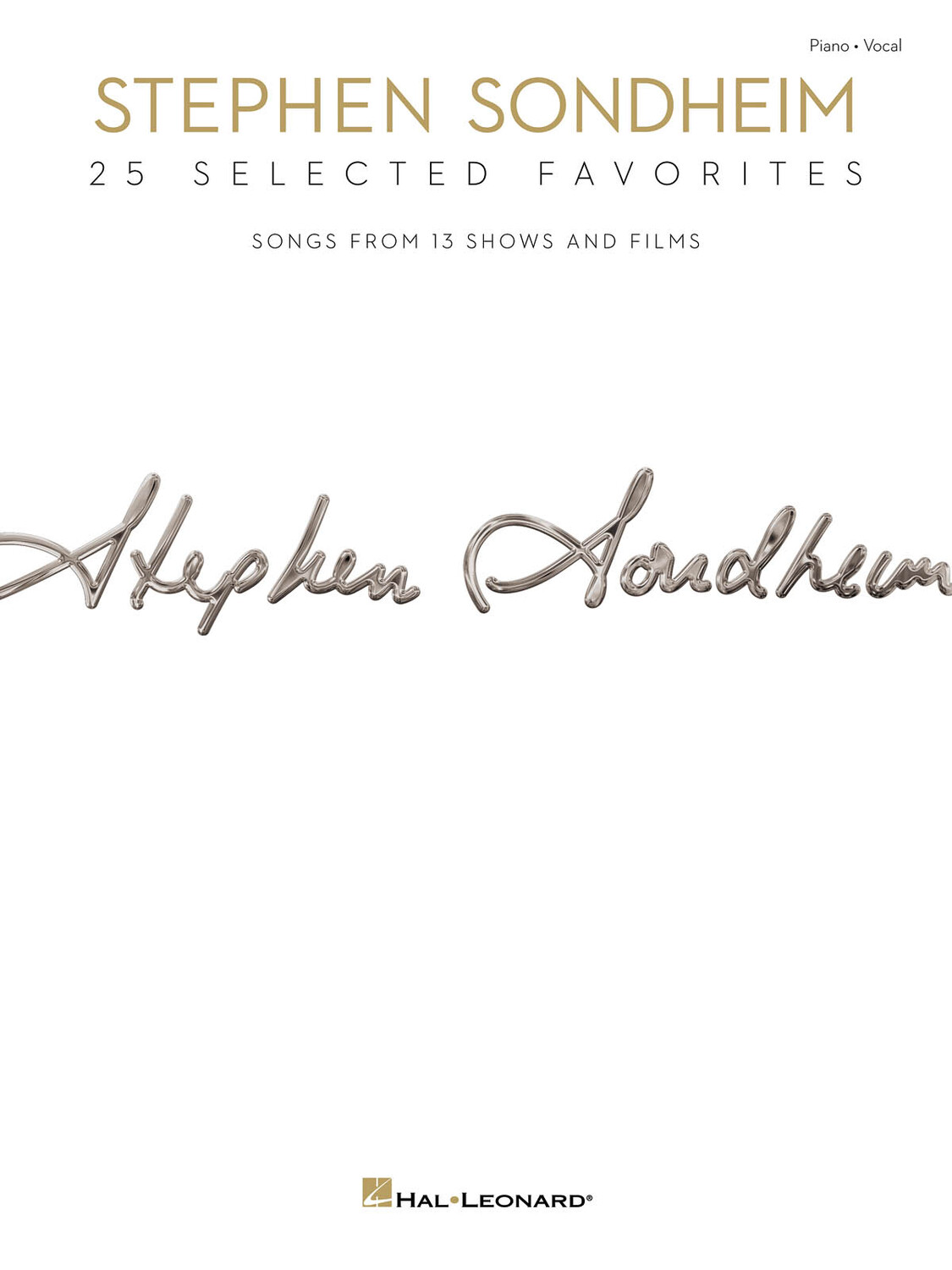 Cover: 888680009298 | Stephen Sondheim - 25 Selected Favorites | Stephen Sondheim | Buch