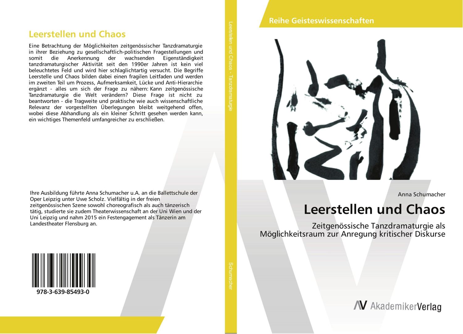 Cover: 9783639854930 | Leerstellen und Chaos | Anna Schumacher | Taschenbuch | Paperback