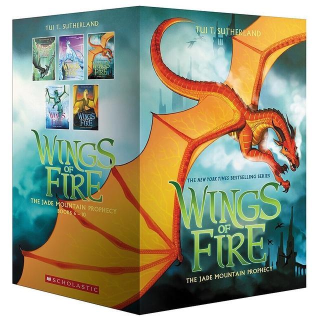 Cover: 9781338598896 | Wings of Fire The Jade Mountain Prophecy (Box Set) | Tui T. Sutherland