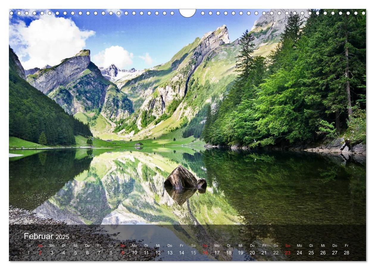 Bild: 9783435797233 | Traumhafte Bergwelten (Wandkalender 2025 DIN A3 quer), CALVENDO...