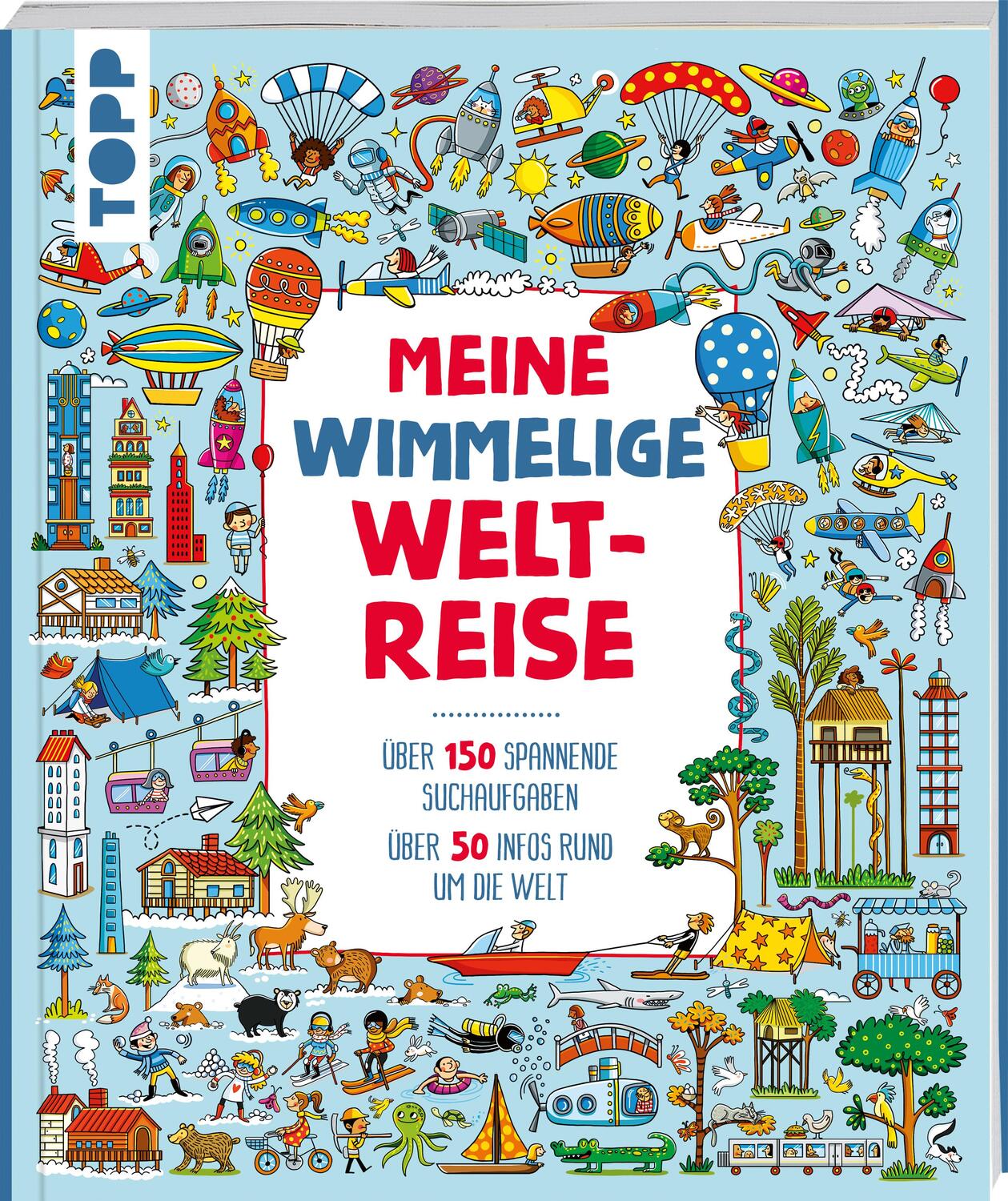 Cover: 9783735890238 | Meine wimmelige Weltreise | Paula Bossio | Taschenbuch | Deutsch