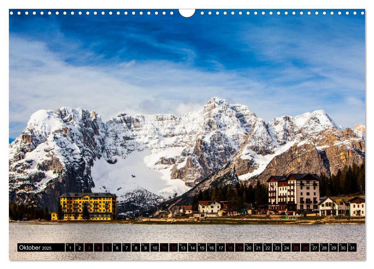 Bild: 9783435448180 | Berge. Alpenseen (Wandkalender 2025 DIN A3 quer), CALVENDO...