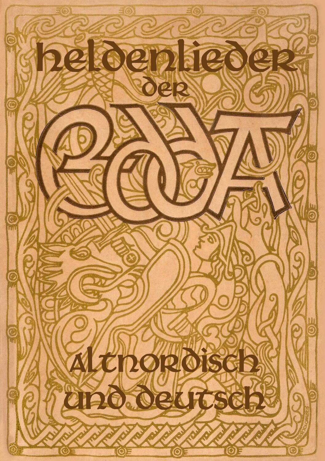 Cover: 9783752857221 | Heldenlieder der Edda - Altnordisch und deutsch | Neményi | Buch