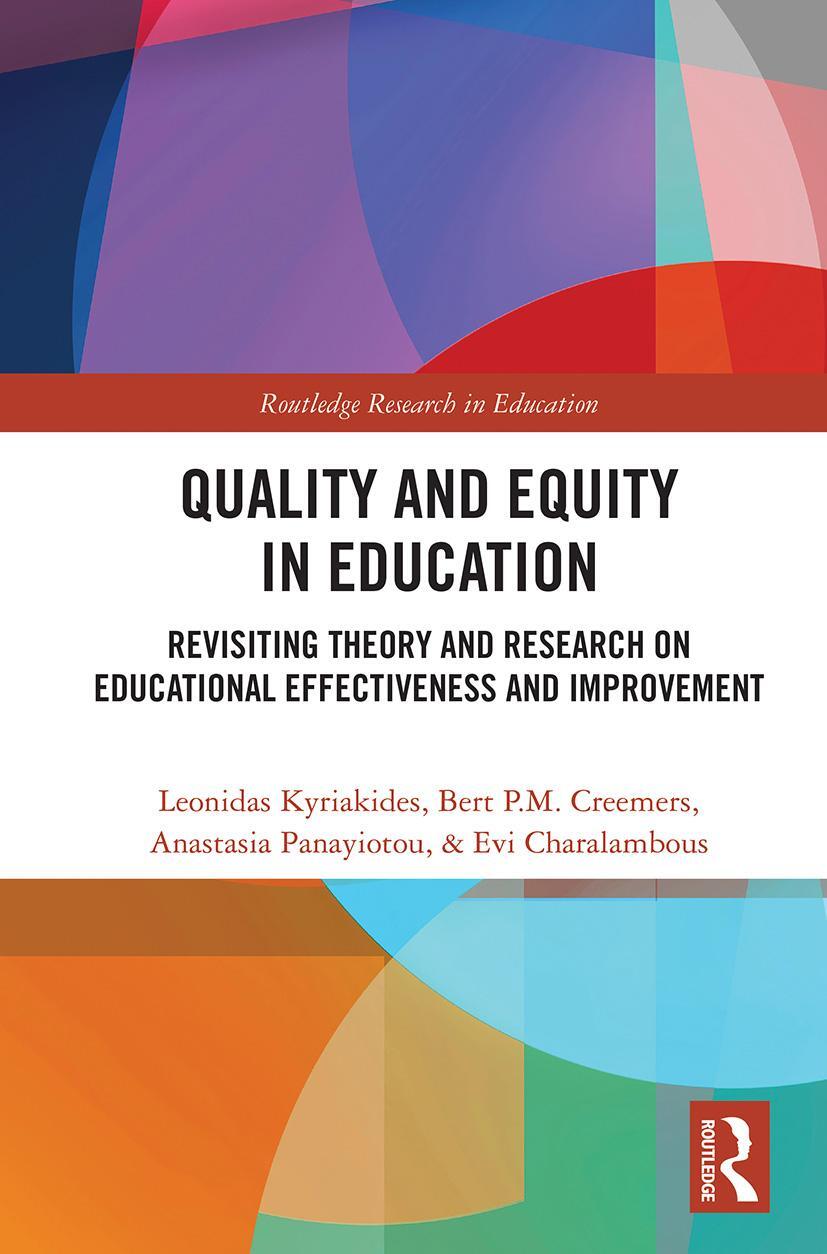 Cover: 9780367561963 | Quality and Equity in Education | Leonidas Kyriakides (u. a.) | Buch