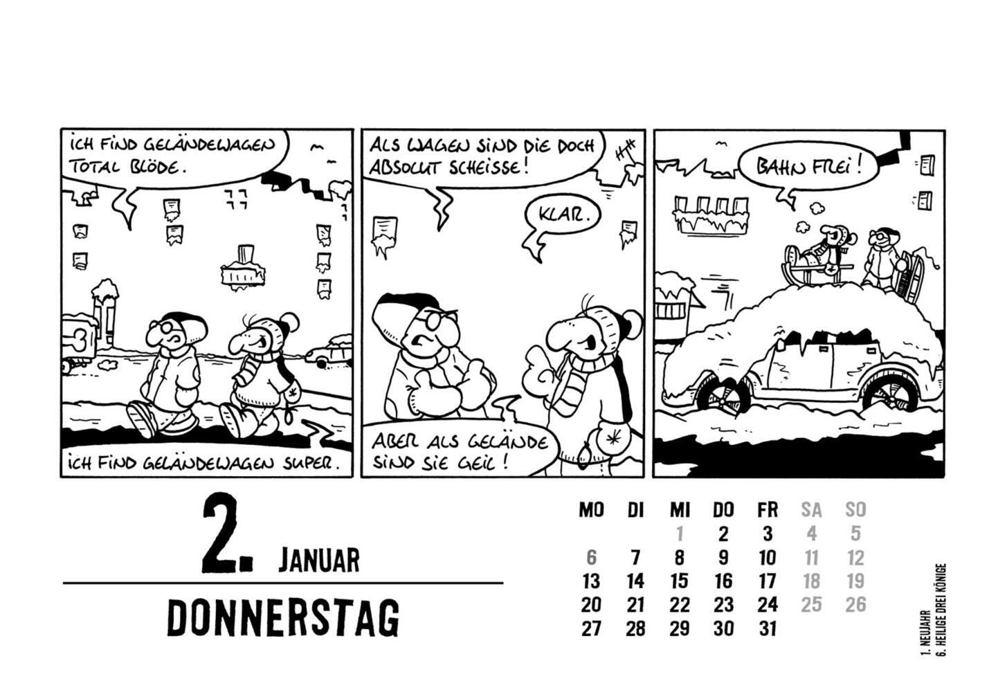 Bild: 9783830321316 | 365 GUTE ©TOM-TAGE! 2025: Tageskalender | ©TOM | Kalender | 632 S.