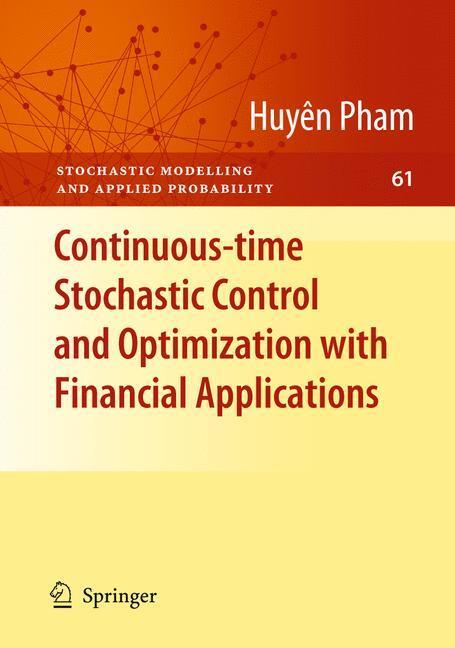 Cover: 9783540894995 | Continuous-time Stochastic Control and Optimization with Financial...