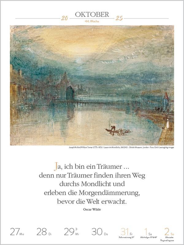 Bild: 9783731877257 | Literaturkalender Kunst 2025 | Verlag Korsch | Kalender | 54 S. | 2025