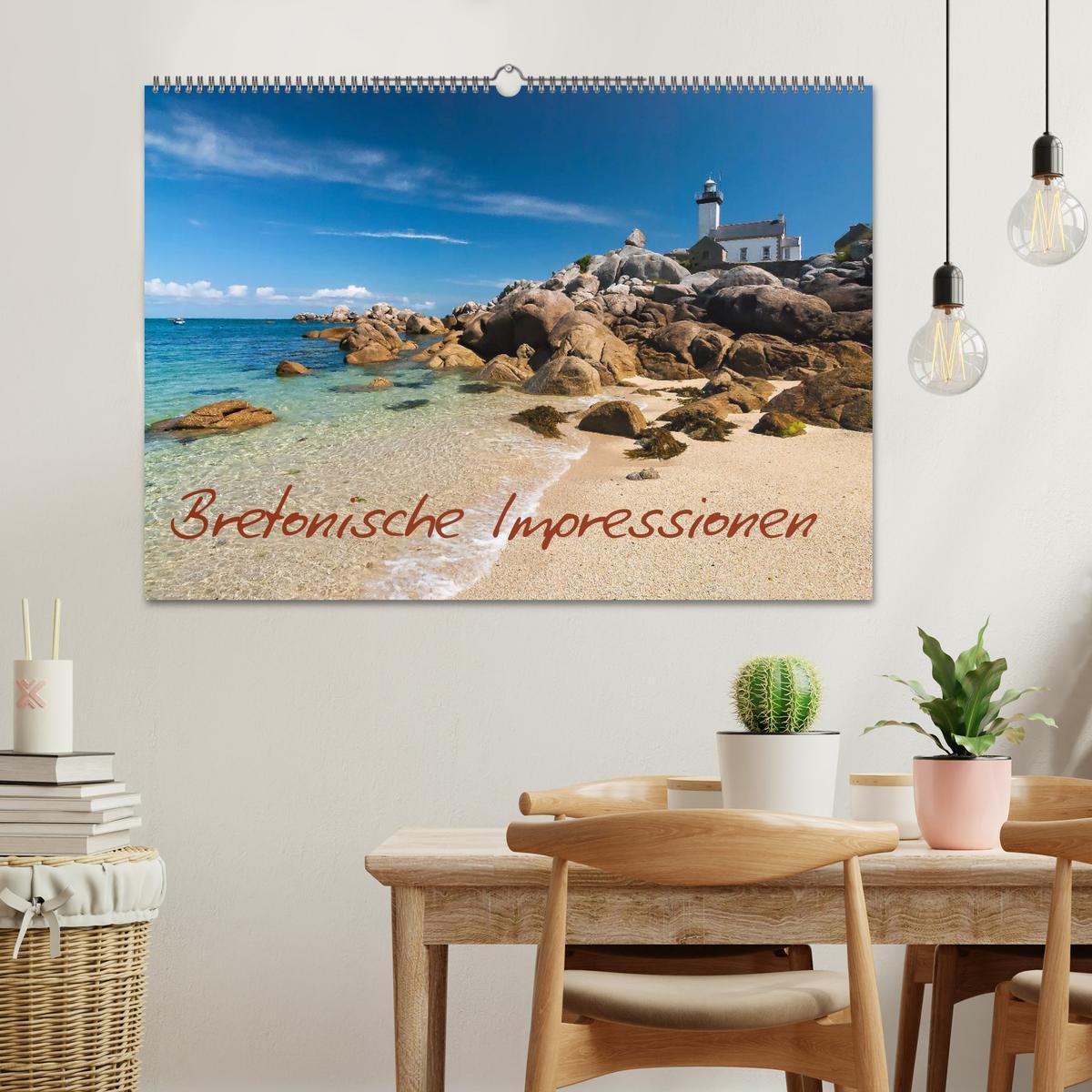 Bild: 9783435768004 | Bretonische Impressionen (Wandkalender 2025 DIN A2 quer), CALVENDO...