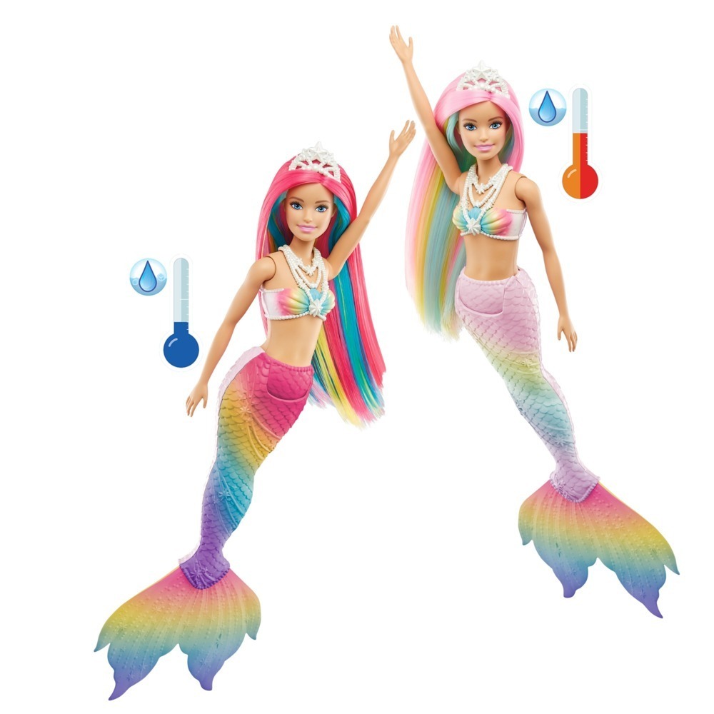 Bild: 887961913941 | Barbie Dreamtopia Regenbogenzauber Meerjungfrau mit Farbwechsel | 2021