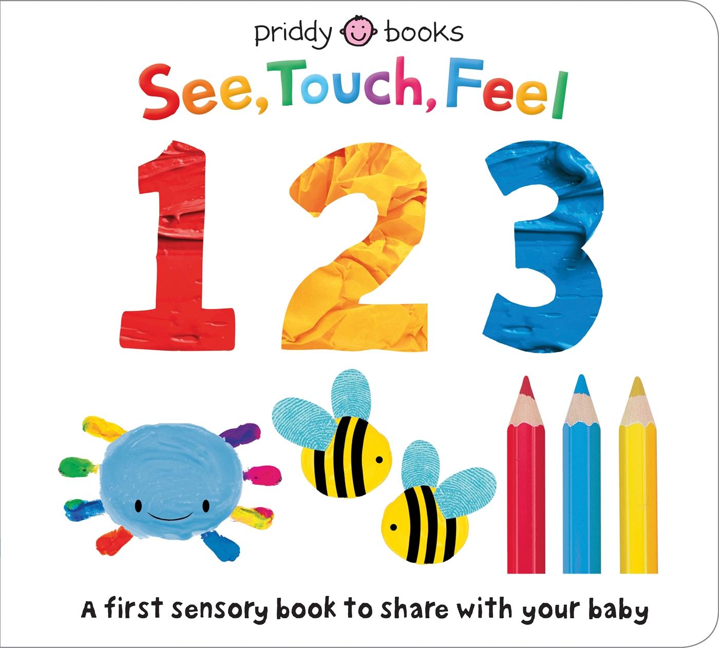 Cover: 9781838990923 | See, Touch, Feel: 123 | Priddy Books (u. a.) | Buch | Papp-Bilderbuch