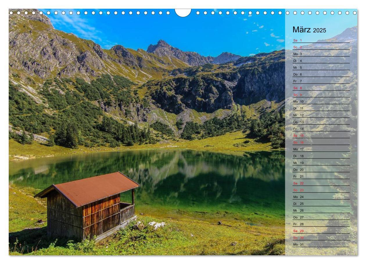 Bild: 9783435807932 | Das Oberstdorfer Allgäu (Wandkalender 2025 DIN A3 quer), CALVENDO...