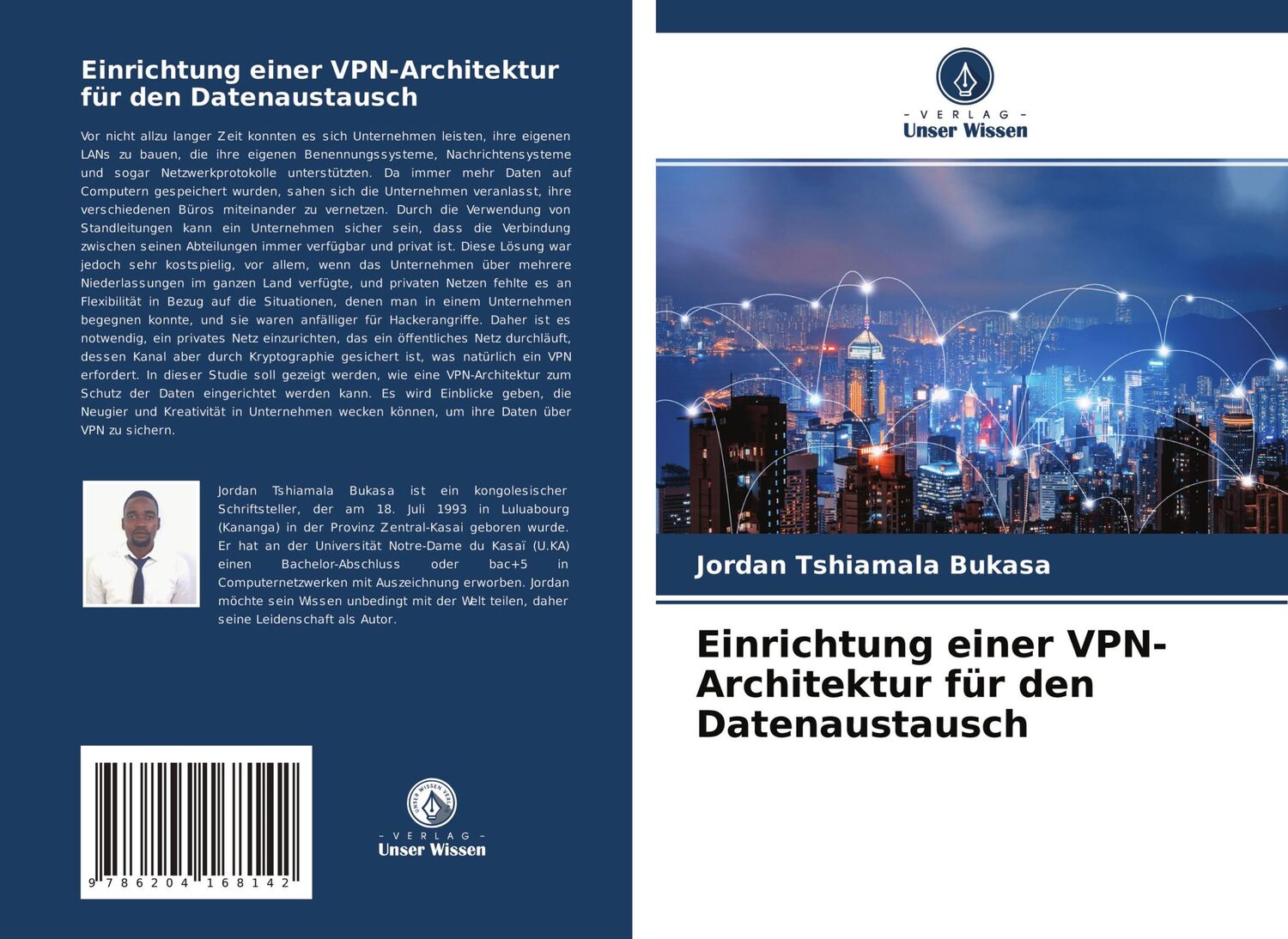 Cover: 9786204168142 | Einrichtung einer VPN-Architektur für den Datenaustausch | Bukasa