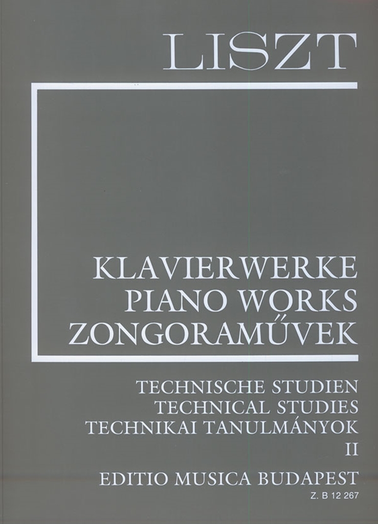 Cover: 9790080122679 | Technische Studien II | Franz Liszt | EMB Liszt Works | Buch | 1983