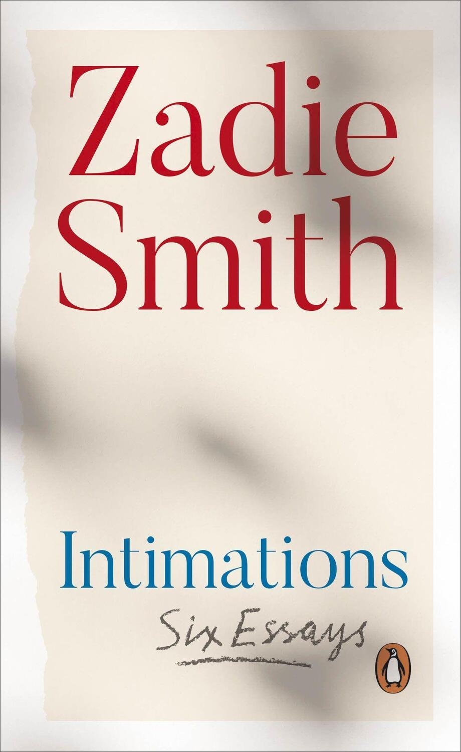 Cover: 9780241492383 | Intimations | Six Essays | Zadie Smith | Taschenbuch | Englisch | 2020