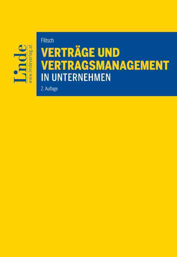 Cover: 9783707325881 | Verträge und Vertragsmanagement in Unternehmen | Martina Flitsch