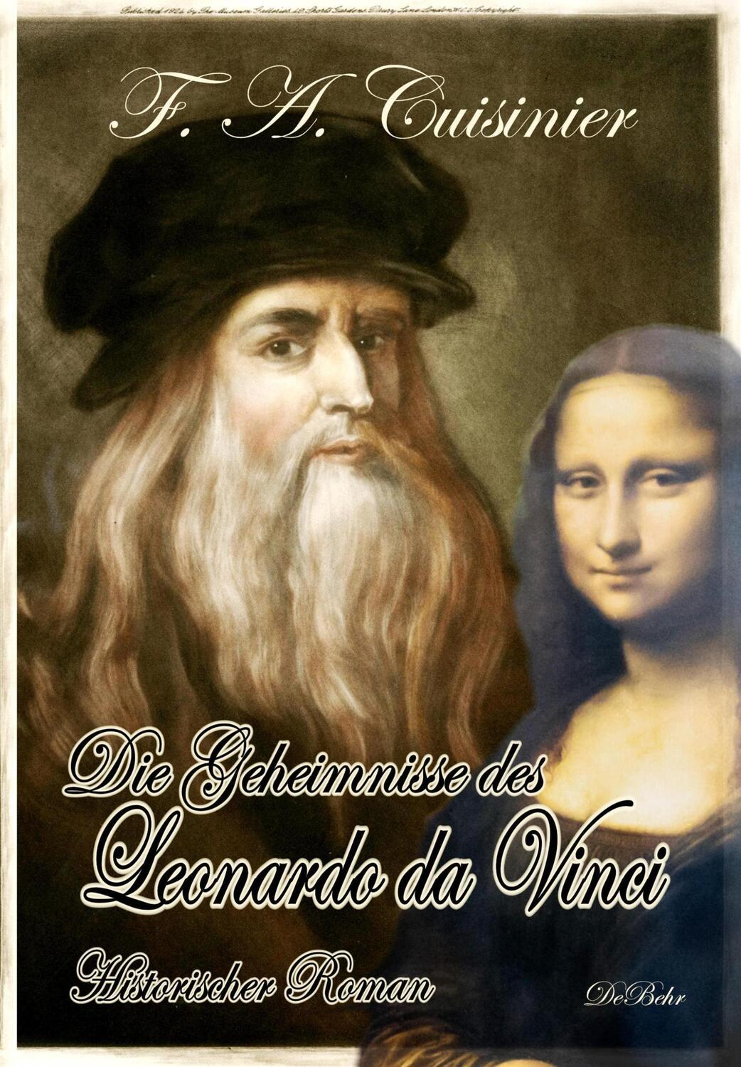 Cover: 9783957539892 | Die Geheimnisse des Leonardo da Vinci - Historischer Roman | Cuisinier