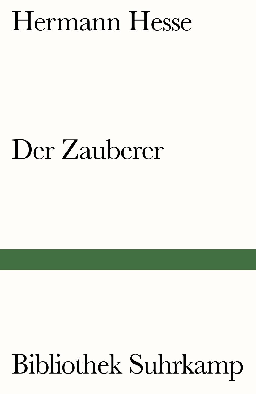 Cover: 9783518243084 | Der Zauberer | Fragmente zu einem Roman | Hermann Hesse | Taschenbuch
