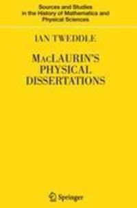 Cover: 9781849966245 | MacLaurin's Physical Dissertations | Ian Tweddle | Taschenbuch | VIII