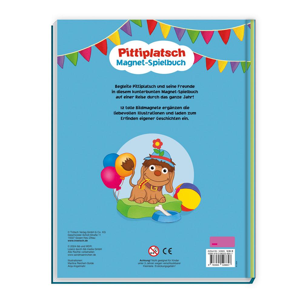 Bild: 9783965528857 | Trötsch Unser Sandmännchen Magnet-Spielbuch Pittiplatsch Pappenbuch...