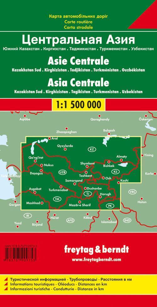 Rückseite: 9783707909753 | Zentralasien - Kasachstan Süd - Kirgisistan - Tadschikistan...