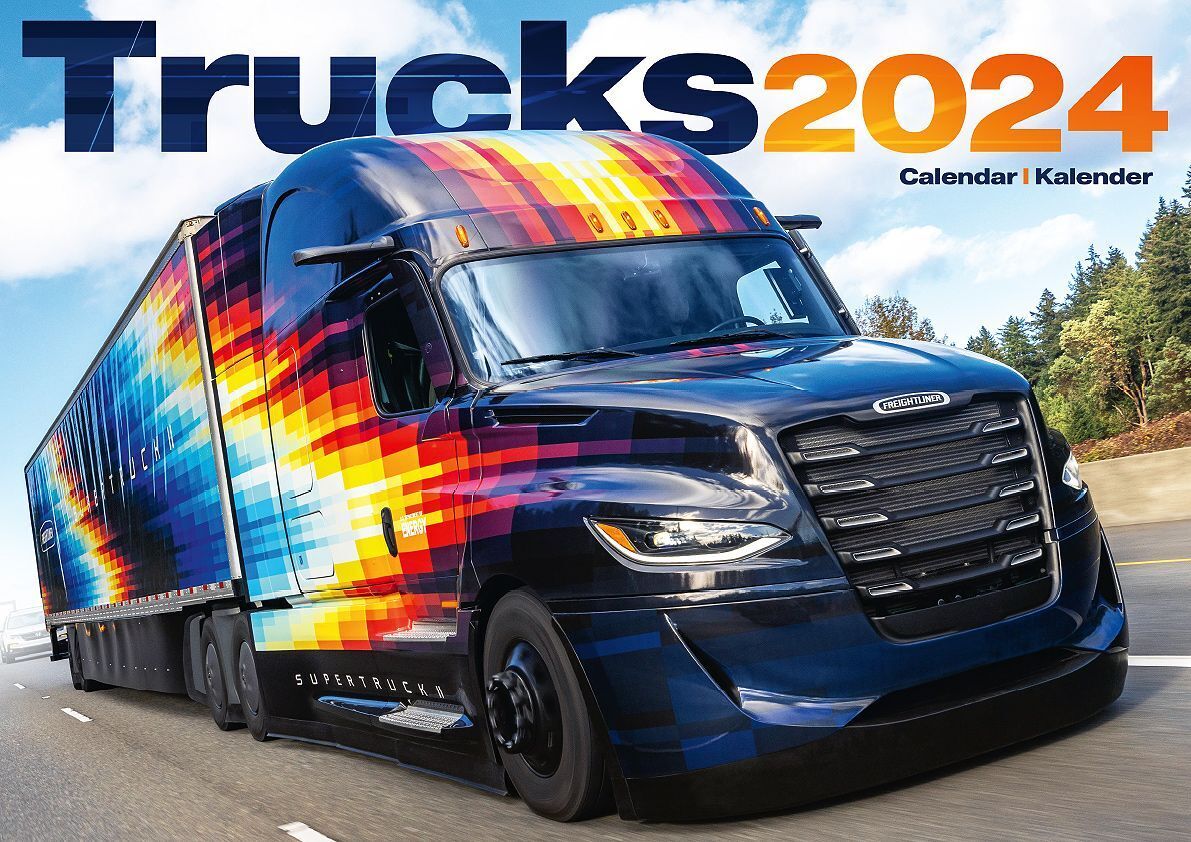 Cover: 9781960825537 | Trucks 2024 | LKW Kalender | Kalender | 14 S. | Deutsch | 2024