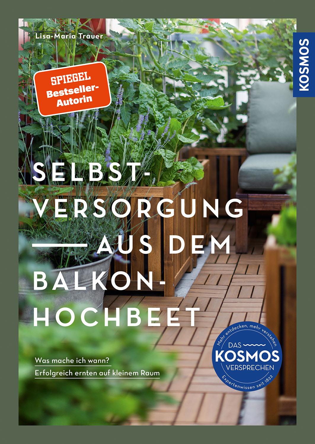 Cover: 9783440180587 | Selbstversorgung aus dem Balkon-Hochbeet | Lisa-Maria Trauer | Buch