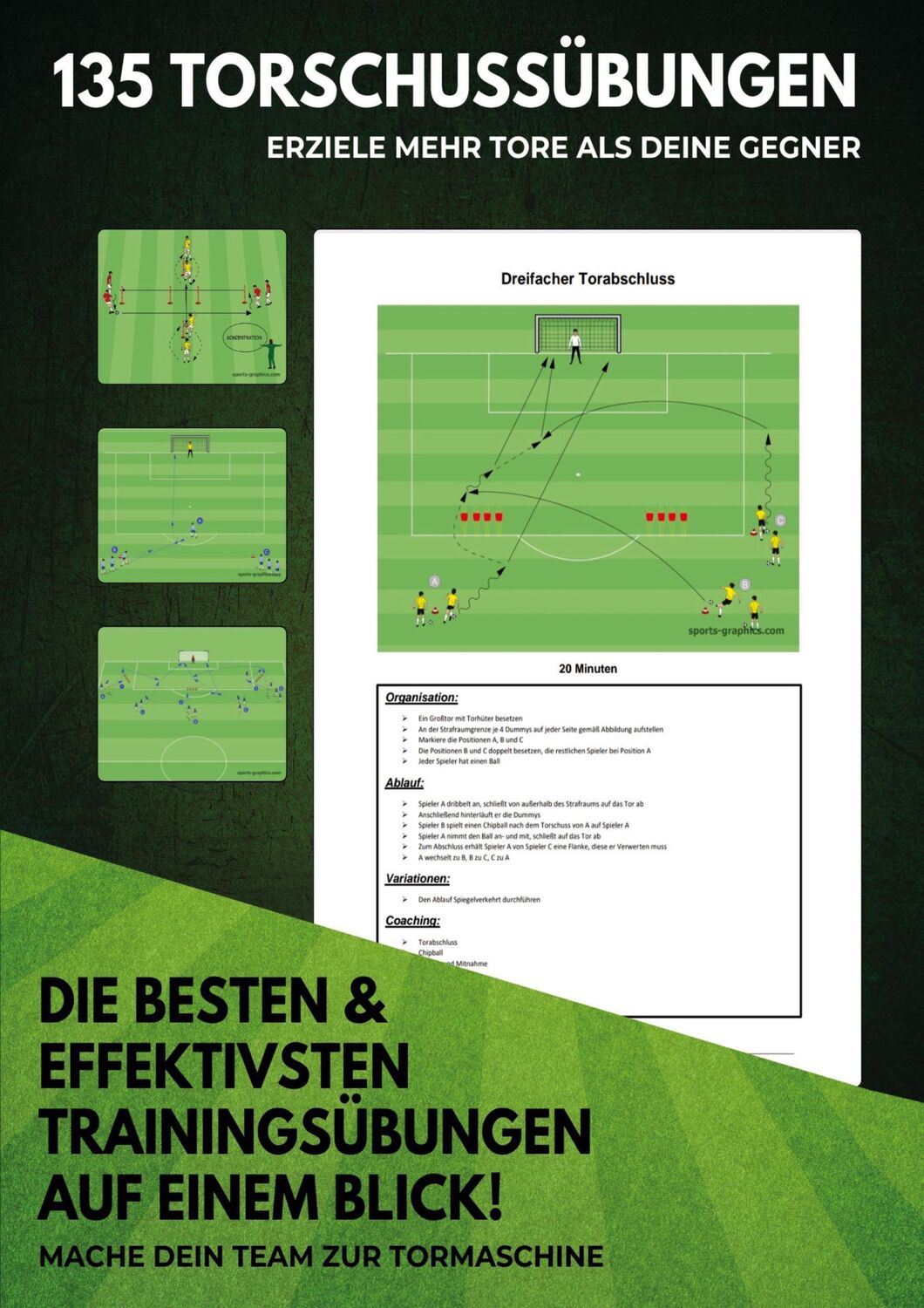 Cover: 9783989354272 | 135 Torschussübungen für dein perfektes Fußballtraining | Plannerer