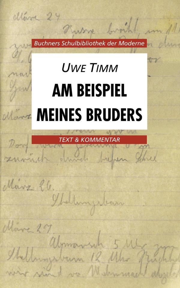 Cover: 9783766139764 | Am Beispiel meines Bruders. Text und Kommentar | Uwe Timm | Buch