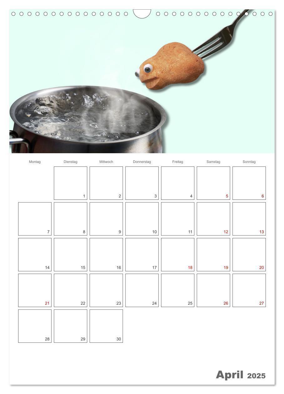 Bild: 9783457174388 | Mord in der Gemüseküche (Wandkalender 2025 DIN A3 hoch), CALVENDO...