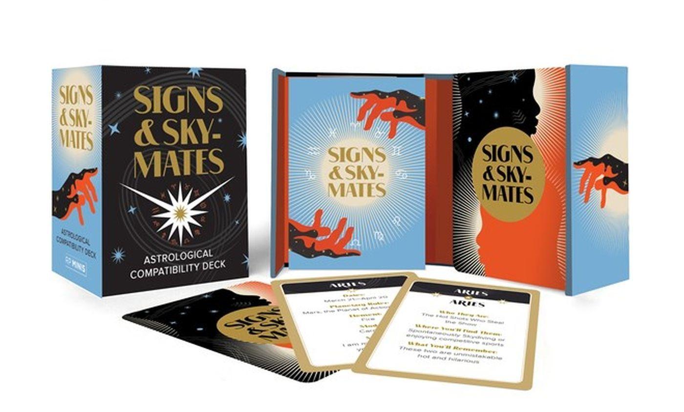 Cover: 9780762478026 | Signs &amp; Skymates Astrological Compatibility Deck | Dossé-Via Trenou