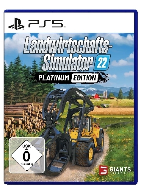 Cover: 4064635500232 | Landwirtschafts-Simulator 22: Platinum-Edition, 1 PS5-Disc | Für PS5