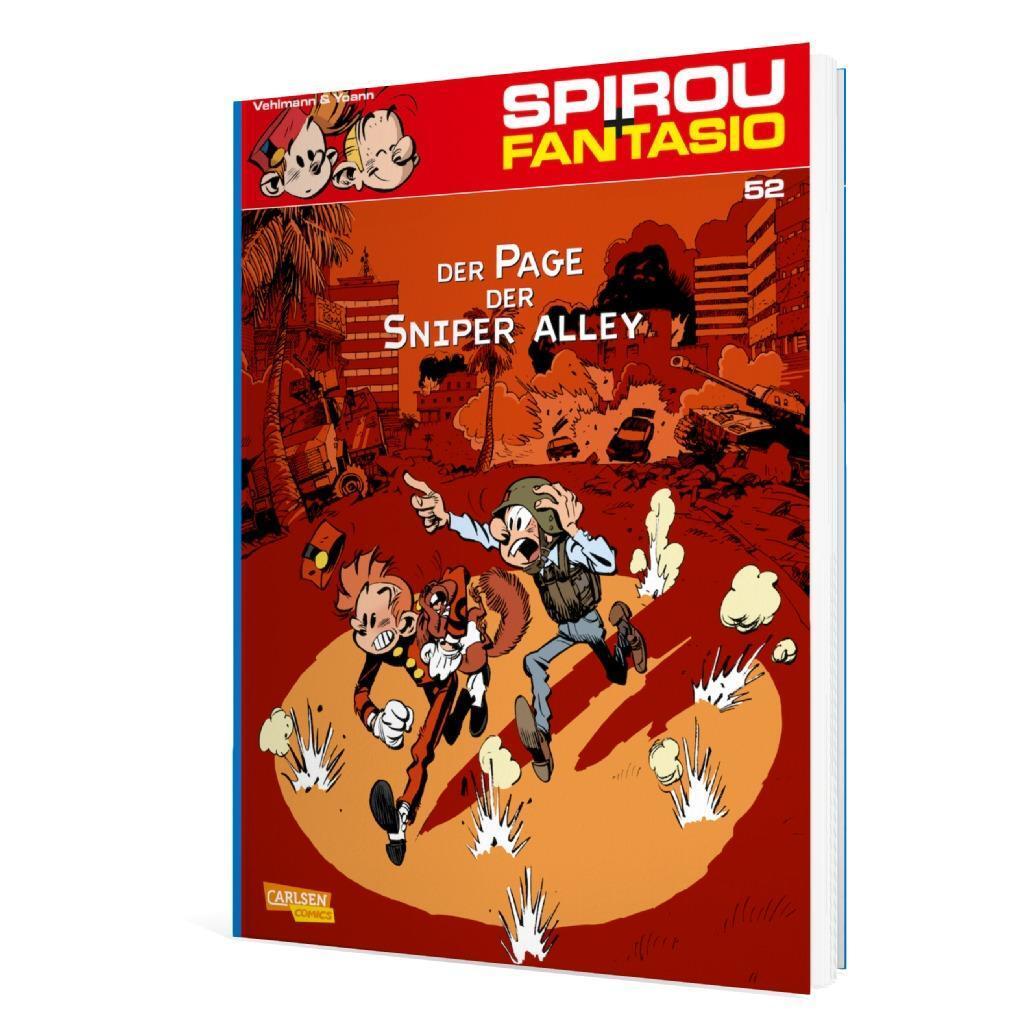 Bild: 9783551774620 | Spirou &amp; Fantasio 52: Der Page der Sniper Alley | Fabien Vehlmann