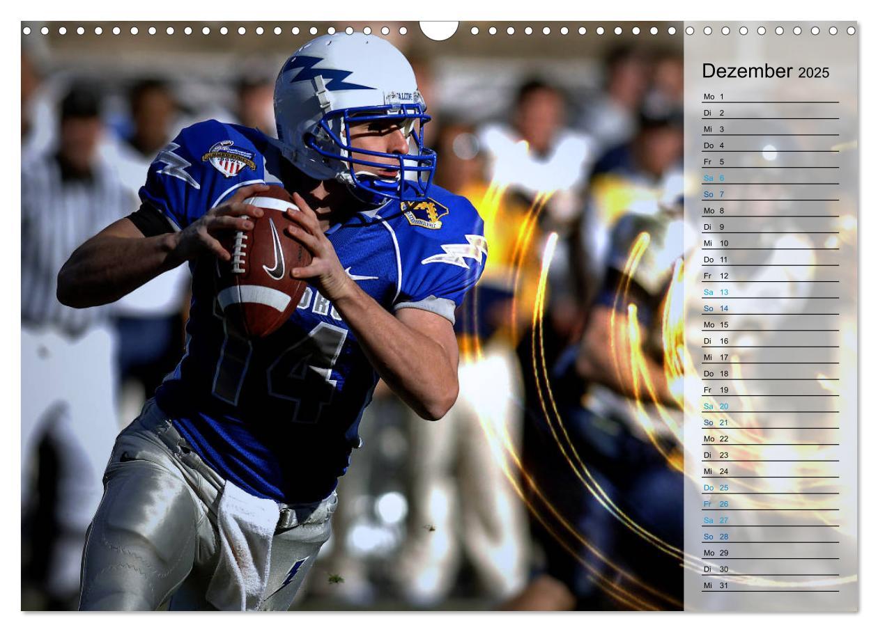 Bild: 9783435416844 | HEROES - American Football (Wandkalender 2025 DIN A3 quer),...